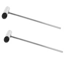2pcs Stainless Steel Marshmallow Sugar Scoops Reusable Food Scoops for Candy Making for Marshmallow Machines Easy to Clean Diameter