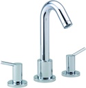 hansgrohe Talis S Modern -Handle Wide Roman Tub Filler Freestanding Bathtub Faucet in Chrome, 32313001