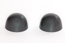 Plastic Toilet Bolt Caps to Match Kohler Thunder Grey, Replacement for 1013092-58, Set of 2