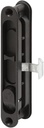 Guardian Sliding Screen Door Latch Black Replacement Latch Kit