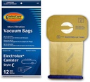 EnviroCare Vacuum Bags for Electrolux Canister - Style C - Generic (Bag of 12)