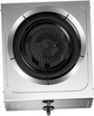 Single Burner,4.5kw Stainless Steel Gas Stove,Tabletop Burner,Thermocouple Protection,Suitable for Apartments,Indoors (Size : NG)