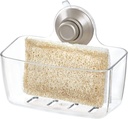 iDesign 79710 Ariel BPA-Free Plastic Push Lock Organizer Basket, 3.5" x 5.99" x 4.86", Sink Center - Small