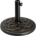 BACKYARD EXPRESSIONS PATIO · HOME · GARDEN 911554 21 Pound Umbrella Base, Bronze