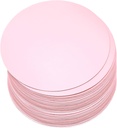 Generic [20/40/50pcs] 12 in White Cakeboard Round,Disposable Cake Circle Base Boards Cake Cardboard Pizza Plate Platter… (40PCS Pink), 12 inch, PAN20180020015