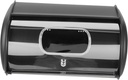 Multi-function Stainless Steel Bread Box Window Kitchen Bread Holder for Tabletop Storage of Snacks and Kitchen Utensils for Home Bakery and Shop Use