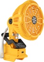 Portable Cordless 3 speeds Fan For Dewalt 20V/60V Lithium-Ion Battery Powered, with USB Charging Port, and for Bedroom,Outdoor,Camping and Job Site(Battery not included)