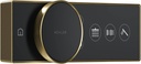 KOHLER 28214-2MB Anthem Shower Digital Control for Personalized Shower Experience with Eco-Mode & Adjustable Dial, Vibrant Brushed Moderne Brass