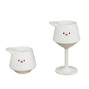 watchget 2-in-1 Portable Coffee Cup with Lanyard, Eco-Friendly Reusable Coffee Cup & Goblet, Coffee Grounds Made Mug for Outdoor Camping