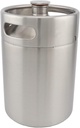 Home Brew Equipment Kegging Tools 2L/5L Mini Keg Beer Barrel Pressurized Growler Stainless Steel Portable Beer Bottle (2l)