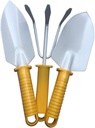 Women Garden Tools Set for Children 3 Pieces with Shovel Trowel Cultivator by Kids Helper