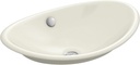 Kohler 5403-B-96 Iron Plains® 20-3/4" oval vessel bathroom sink, Biscuit