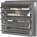 Canarm Wall Exhaust Fan - 24in. 1/3 HP, 5050 CFM, Model Number SD24-GVD