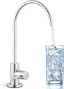 KES Water Filter Faucet for Kitchen Sink Reverse Osmosis Faucet Non-Air-Gap Drinking Water Faucet SUS304 Stainless Steel Polished Chrome, Z504CLFF18-CH
