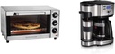 Hamilton Beach Countertop Toaster Oven & Pizza Maker (31401) and Hamilton Beach 2-Way 12 Cup Programmable Drip Coffee Maker (49980R)