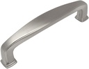 Cosmas 10 Pack 4390SN Satin Nickel Modern Cabinet Hardware Handle Pull - 3-1/2" Inch (89mm) Hole Centers
