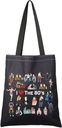 G2TUP I Love The 80's Tote Bag - 80's Movies Lover Fan Handbag Gift