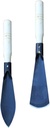 2pcs Garden Shovels with Wooden Handle Durable Steel Digging Tools for Weeding Planting and Soil Loosening Lightweight and Portable Gardening Hand Tools