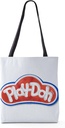 CafePress Play Doh Classic Logo 18"x18" Reusable Grocery Shopping Sling Tote Bag