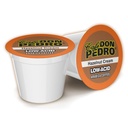 Cafe Don Pedro Hazelnut Cream Low Acid Coffee Pods - Compatible with Keurig K-cup Coffee Maker, 100% Arabica, Battles Heartburn, Acidic Reflux, 72 count