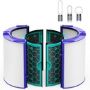 TP04 Replacement Filter for Dyson TP04 HP04 DP04 TP05 DP05 Air Purifier Sealed Two Stage Pure Cool Fan Combi 360° Glass HEPA Filter & Activated Carbon Filter, #969048-01, Purple/Teal