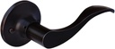 CONSTRUCTOR Lever Door Lock Set Knob Handle Entry Door Oil Rubbed Bronze (Prelude - Dummy (Right))