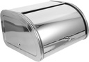 Mikinona Metal Bread Storage Container Kitchen Countertop Bread Box Snack Organizer