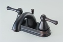 Hardware House H10-7419 Two Handle Lavatory Faucet, Classic Bronze