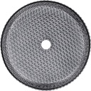 Cache 15.75" Round Glass Vessel Sink in Black