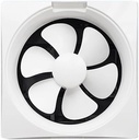 Attic 30 * 30cm Wall Bathroom Strong Silent Exhaust Fan, Household Kitchen Ventilation Ideal for Home