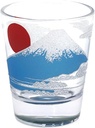 アルタ Alta AR0604553 Sparkling Japanese Shot Glass, Blue Fuji