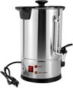 8L Commercial Grade Stainless Steel Coffee Urn,110V Electric Coffee Maker with Automatic Temperature Control,1KW Hot Water Dispenser for Parties Office Wedding and Catering Events