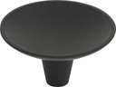 Atlas Homewares 226-BL 2-Inch The Moderns Collection DAP Small Round Knob, Black