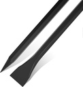 60" (5ft) Chisel Digging Bar 13Lb (6.2kg) Pencil Point Wrecking Pry Road Bar Post Hole Diggers for Digging Prying of Dirt and Large Rocks