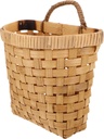 Woven Wall Hanging Flower Basket Storage Basket for Onions Garlic Ginger Decorative for Kitchen
