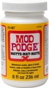 Mod Podge Matte Sealer, Glue & Finish: All-in-One Craft Solution- Quick Dry, Easy Clean, for Wood, Paper, Fabric & More. Non-Toxic - Craft with Confidence, Made in USA, 8 oz., Pack of 1