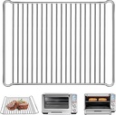 Smart Oven Rack for Breville Oven BOV900BSS, 16.5''*12.2'' Stainless Steel Air Fryer Accessories Replacement Parts Grill Rack Baking Tray，Dishwasher safe