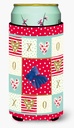 Caroline's Treasures CK5481TBC Veiltail Goldfish Love Tall Boy Hugger, Red Can Cooler Sleeve Hugger Machine Washable Drink Sleeve Hugger Collapsible Insulator Beverage Insulated Holder