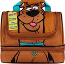 Get Trend Scooby Doo Lunch Box Insulated with Two Compartments for Kids Teens Work Travel Picnic Beach Cooler Sack (Brown Scooby Doo)