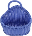 PRETYZOOM Hanging Woven Basket for Wall-mounted Storage for Utensils and Kitchen Items Home Organization and Decor