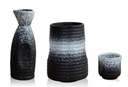 6 Pieces Sake Set with Warmer, Traditional Ceramic Mini Sake SetsEasy to CleanHandmade, Retro and Simple Style (2)