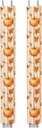 Pardick Autumn Refrigerator Door Handle Covers, Fall Thanksgiving Pumpkin Set of 2 Washable Kitchen Appliance Handles Decor Protector for Fridge, Microwave, Dishwasher, Oven Keep Off Food Stains, Oil