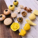 Cabinet Hardware Bright Yellow Ceramic Door Handle Various Patterns Kitchen Cabinet Drawer Dresser Cabinet Handle With Screw Handle (Color : B)