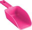 Vikan Remco 63001 Color-Coded Plastic Hand Scoop - BPA-Free Food-Safe Kitchen Utensils, Restaurant and Food Service Supplies, 16 oz, Pink