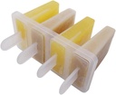 Lattice Plastic Ice Mold Popsicle Maker Multi-functional Ice Cream Mold for Homemade Chilled Treats Easy Release for Water Milk Fruit Mix Gift for Friends
