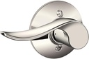 SCHLAGE Sacramento Left Handed Lever Non-Turning Lock, Polished Nickel (F170 SAC 618 LH)