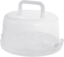 Cabilock Transport Cupcake Carriers with Handle Transparent Muffin Boxes for Safe Cake Packing and Freshness for Bakeries Catering and Home Use