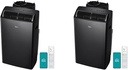 Midea Duo 14K & 12K BTU Ultra Quiet Smart HE Inverter Portable Air Conditioners with Heat, Compatible with Alexa & Google Assistant