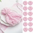 60 Pack Light Pink Cloth Napkins 21x21 Inches Light Pink Cheesecloth Napkins Set of 60 Washable Dinner Table Napkins for Wedding Summer Bridal Baby Shower Rustic Boho Cotton Gauze Party Table Decor