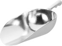 DECHOUS Zinc Alloy Food Scoop for Home Use Multipurpose Shovel for Rice Dried Fruits Flour and Pet Food Comfortable Handle Rustproof Design